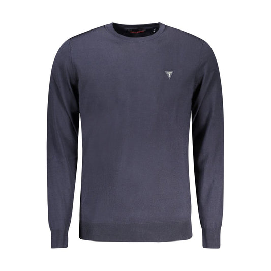 Guess Jeans – Blauer Viskosepullover