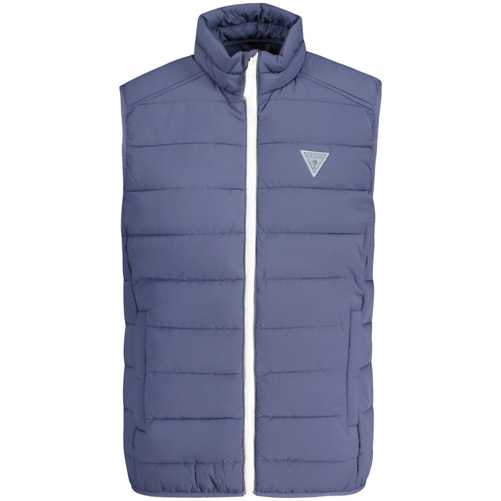 Guess Jeans – Blaue Spandex-Jacke