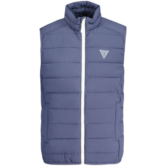 Guess Jeans – Blaue Spandex-Jacke