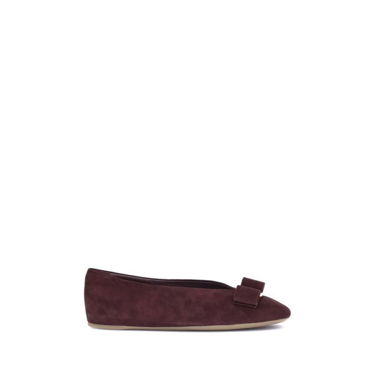 Ferragamo Vara-Ballerinas mit Schleife