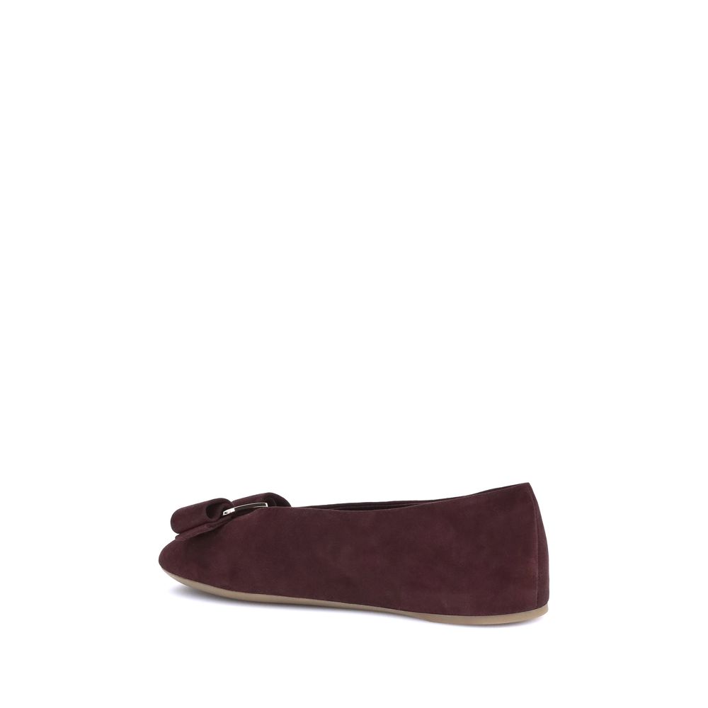 Ferragamo Vara-Ballerinas mit Schleife