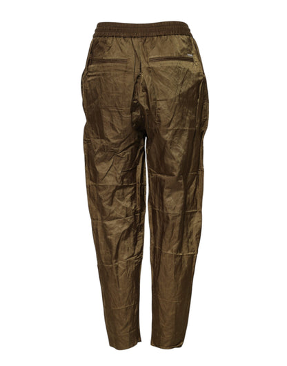 Dsquared² Braune Jogginghose mit mittlerer Taille für Damen