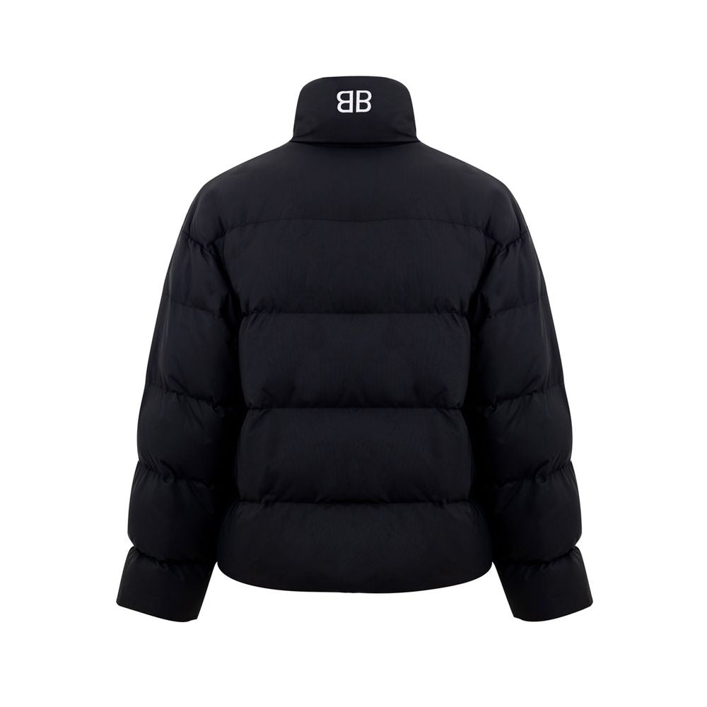 Balenciaga Schwarze Polyamidjacken und -mäntel