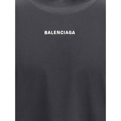 Balenciaga T-Shirt with logo printed on the front and back