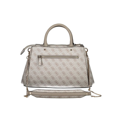 Guess Jeans – Handtasche aus Polyethylen in Grau
