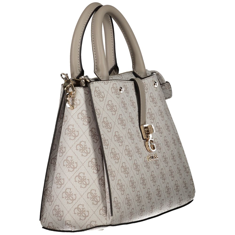 Guess Jeans – Handtasche aus Polyethylen in Grau