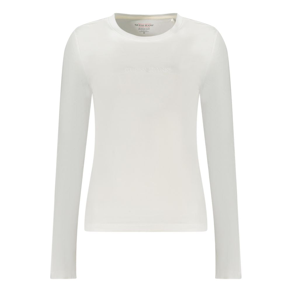 Guess Jeans – Weiße Baumwolloberteile und T-Shirts