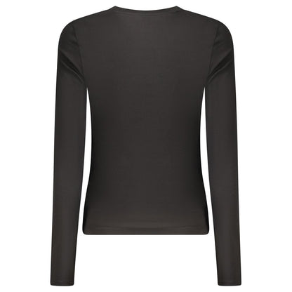 Guess Jeans – Schwarze Baumwolloberteile und T-Shirts