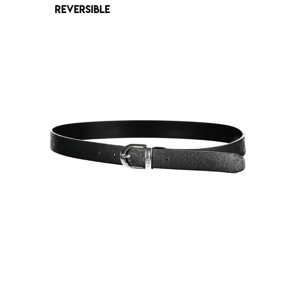Calvin Klein Schwarzer Polyestergürtel