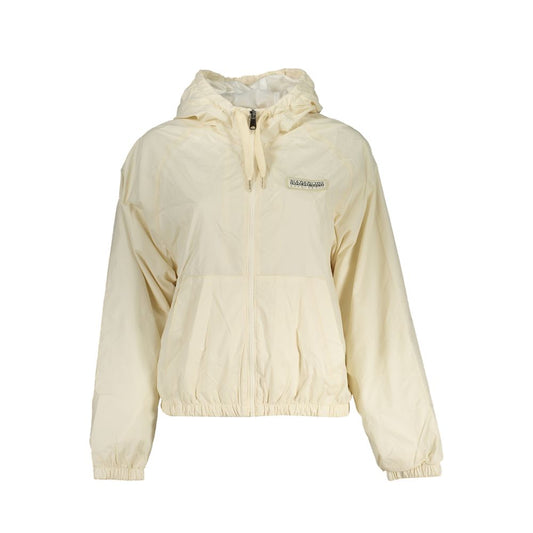 Napapijri Beige Polyester Jacken &amp; Mäntel