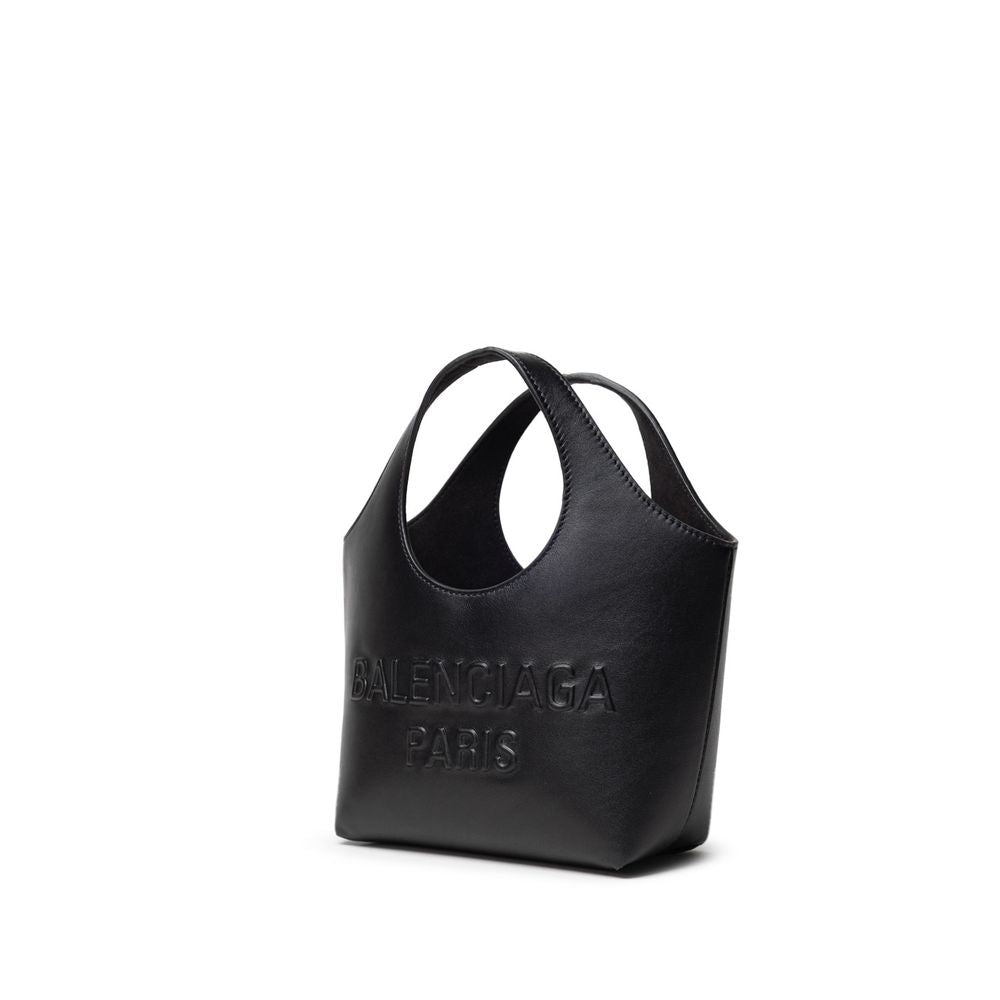 Balenciaga – Schwarze Leder-Tragetasche