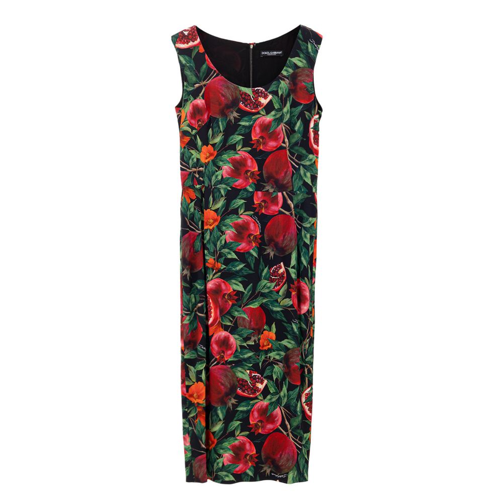 Dolce &amp; Gabbana Zweifarbige Viskose Lang