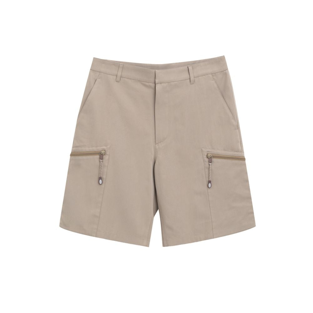 Beigefarbene Baumwoll-Cargohose von Dior