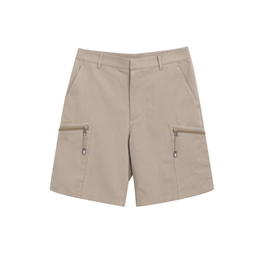 Beigefarbene Baumwoll-Cargohose von Dior