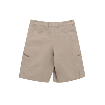 Beigefarbene Baumwoll-Cargohose von Dior