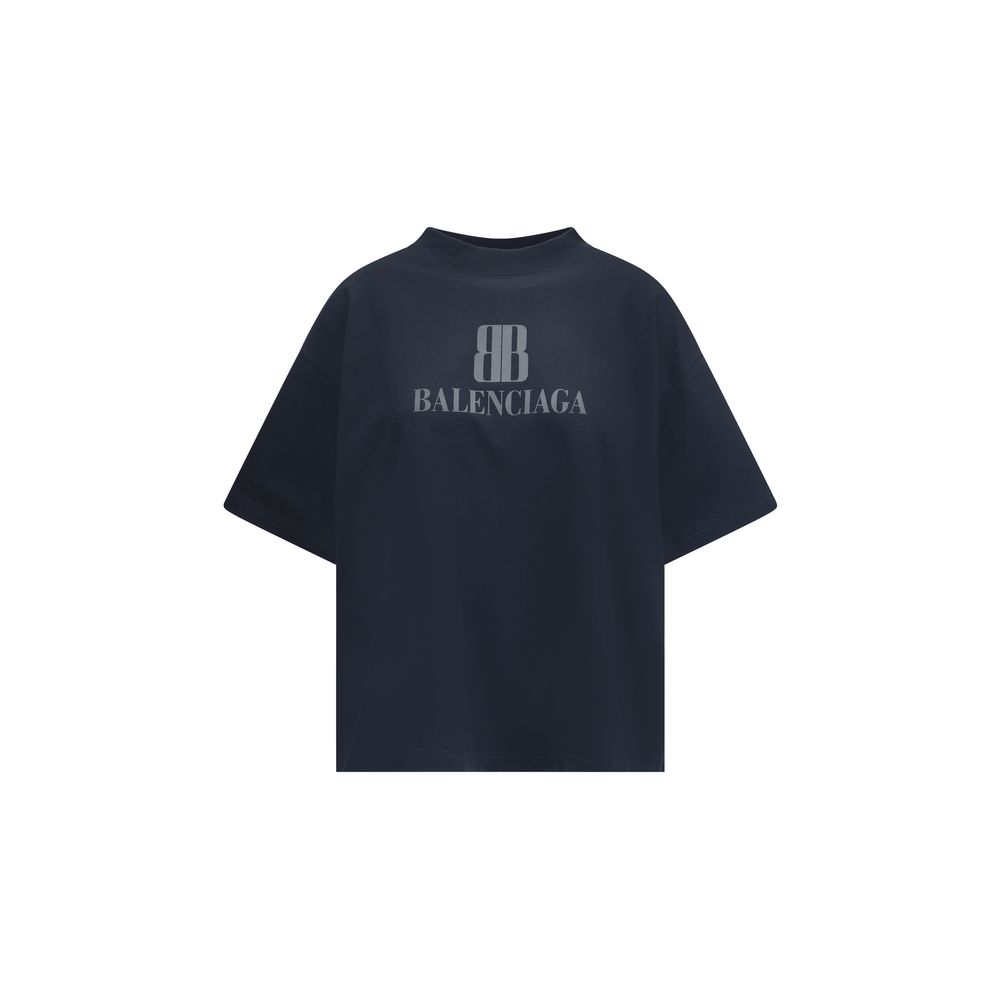 T-Shirt mit Balenciaga-Logo