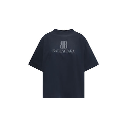 T-Shirt mit Balenciaga-Logo