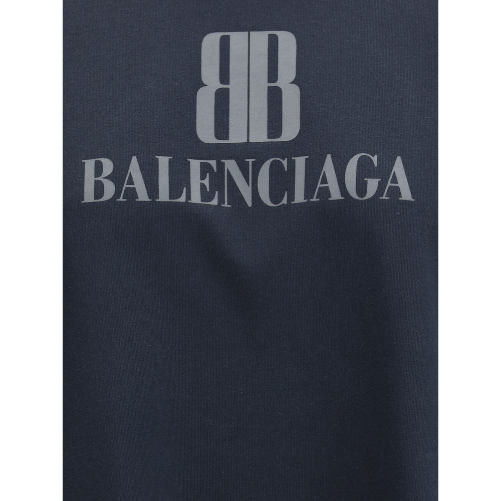 T-Shirt mit Balenciaga-Logo