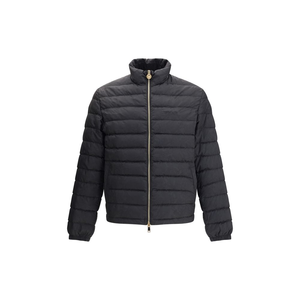 Daunenjacke mit Versace-Logo