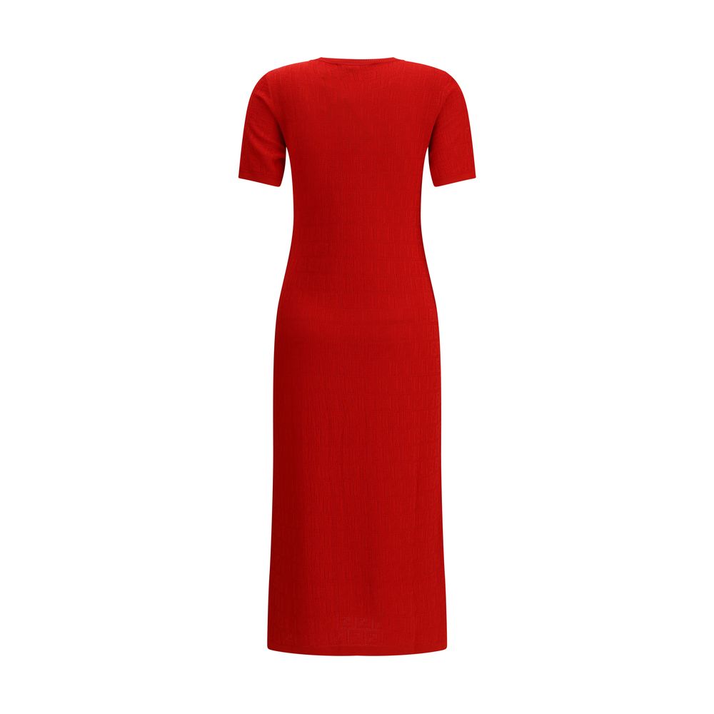 Fendi – Gestricktes Midikleid