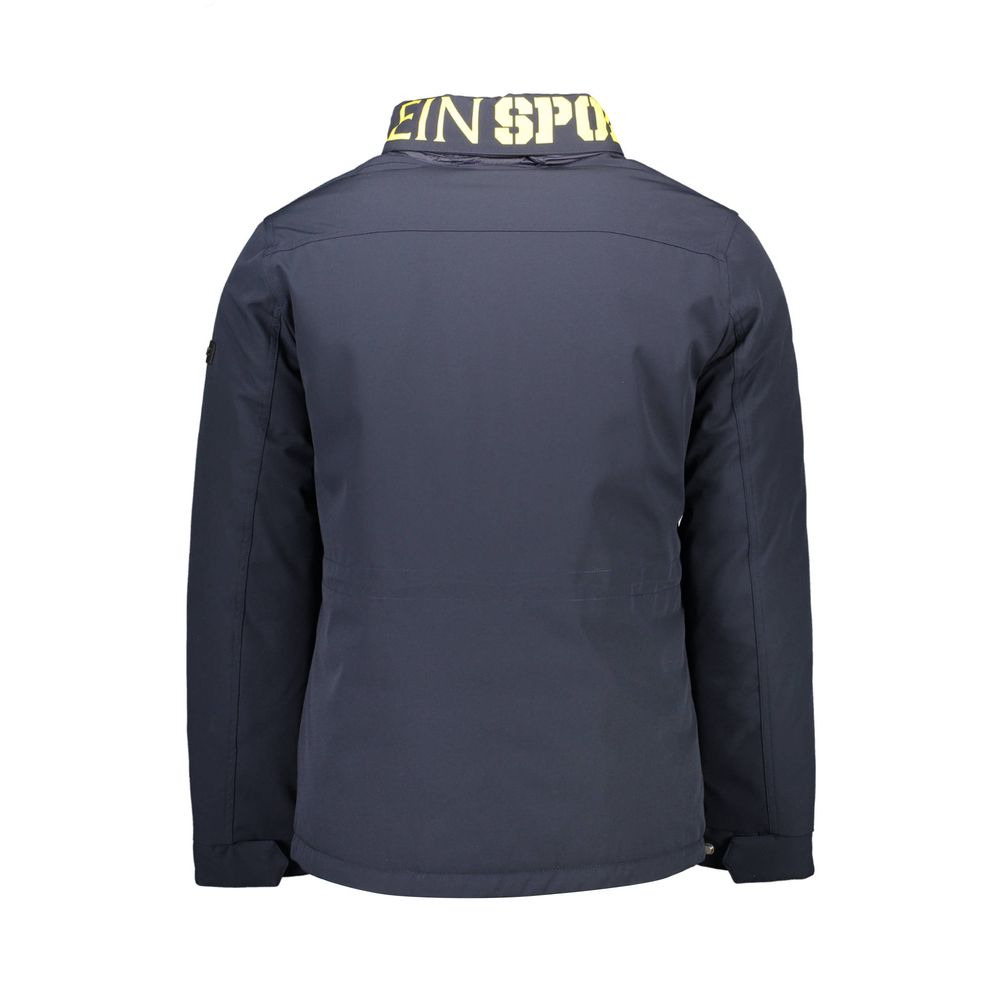 Blaue Polyesterjacke von Plein Sport