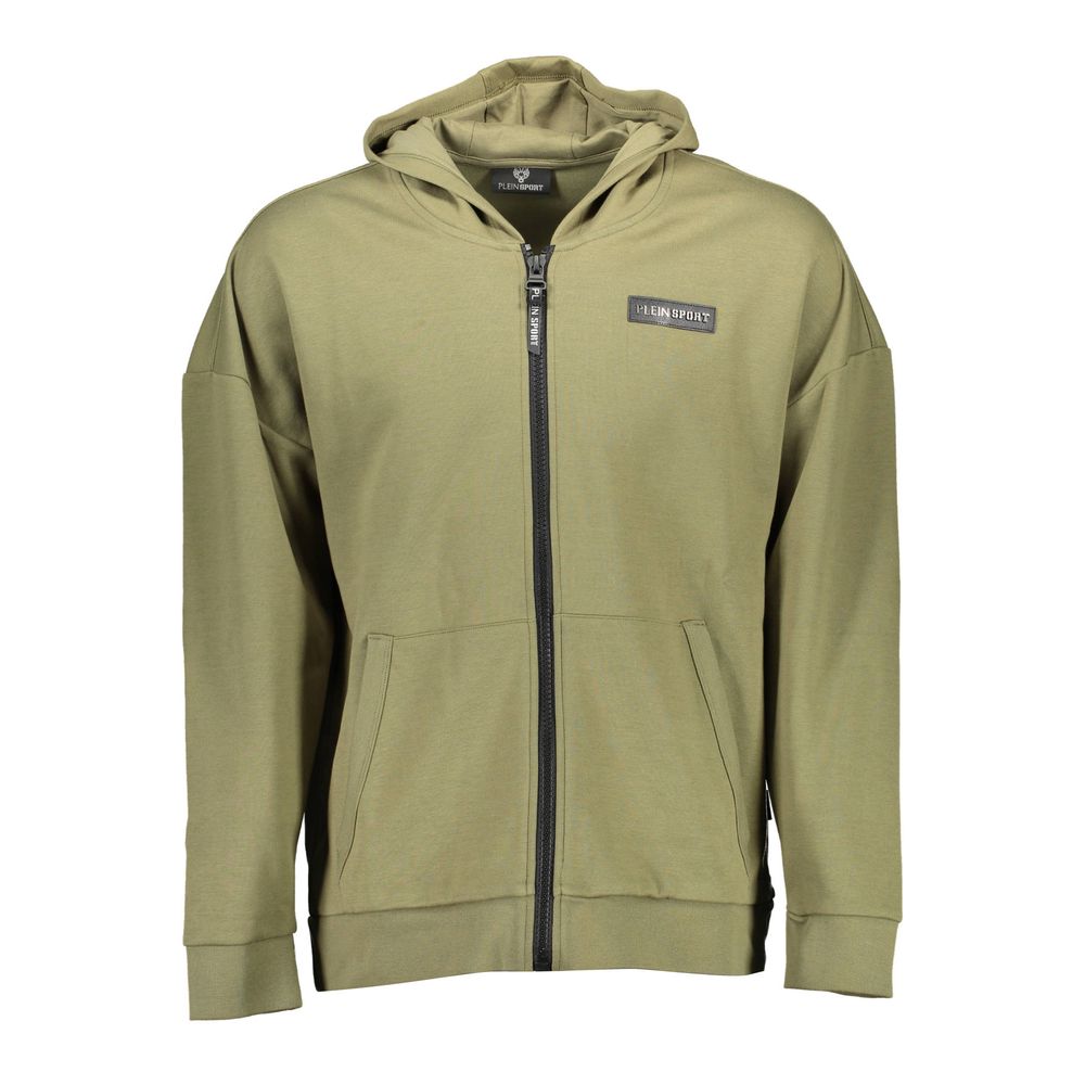 Grüner Baumwollpullover von Plein Sport