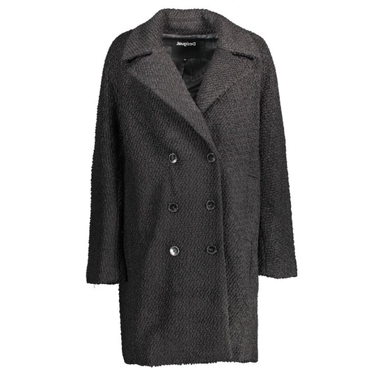Desigual Schwarze Polyesterjacken und -mäntel