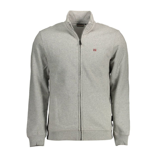 Napapijri Grauer Baumwollpullover