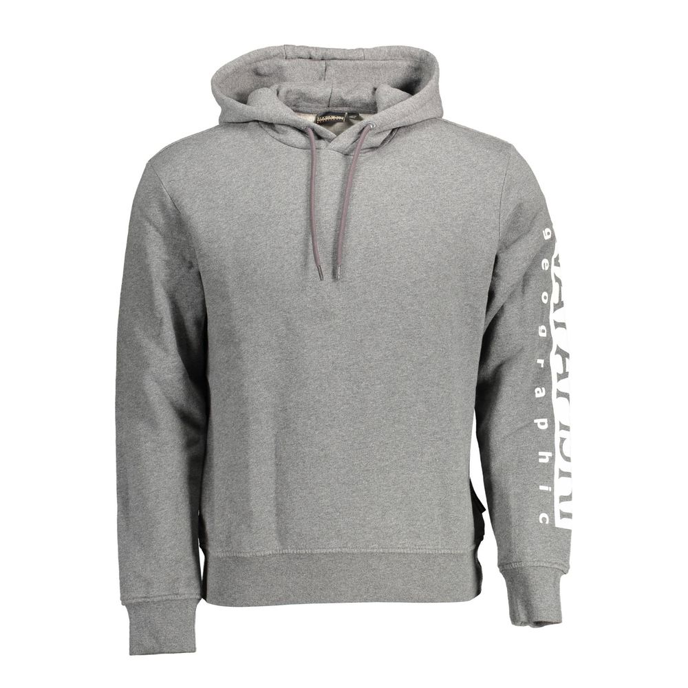 Napapijri Grauer Baumwollpullover