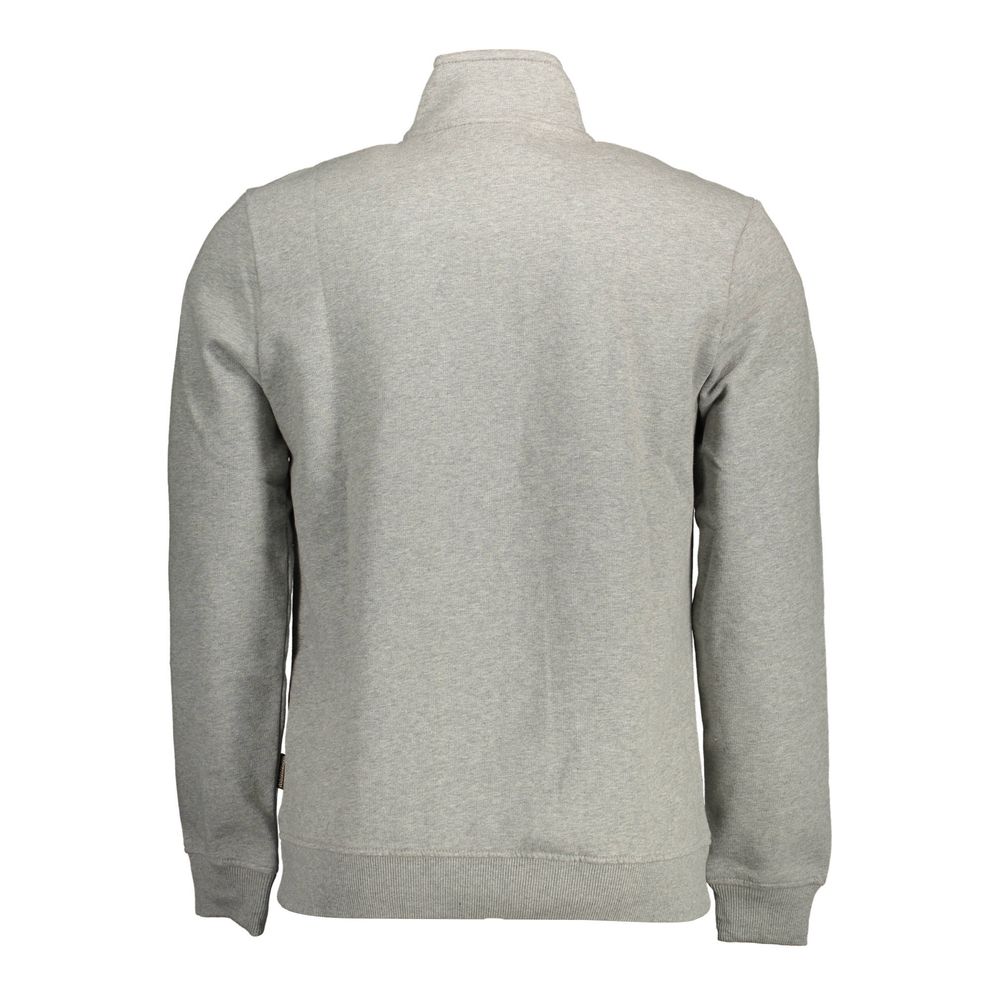 Napapijri Grauer Baumwollpullover