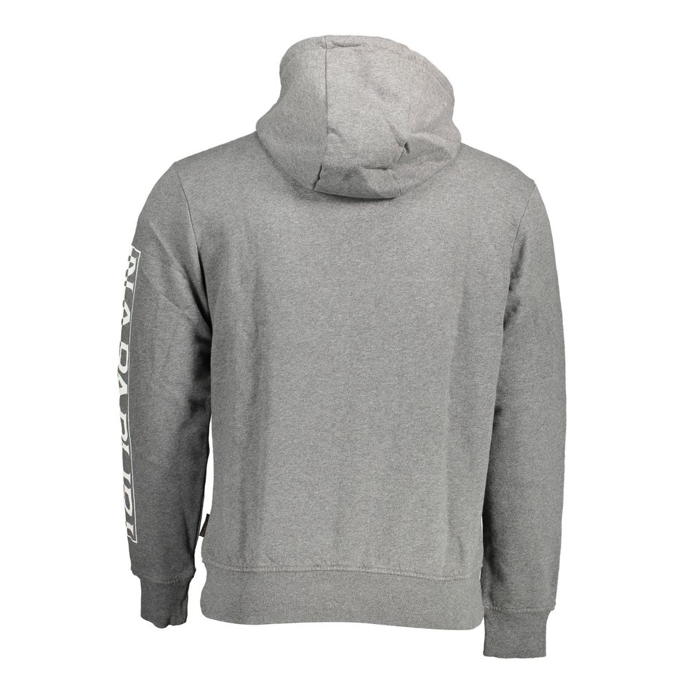 Napapijri Grauer Baumwollpullover