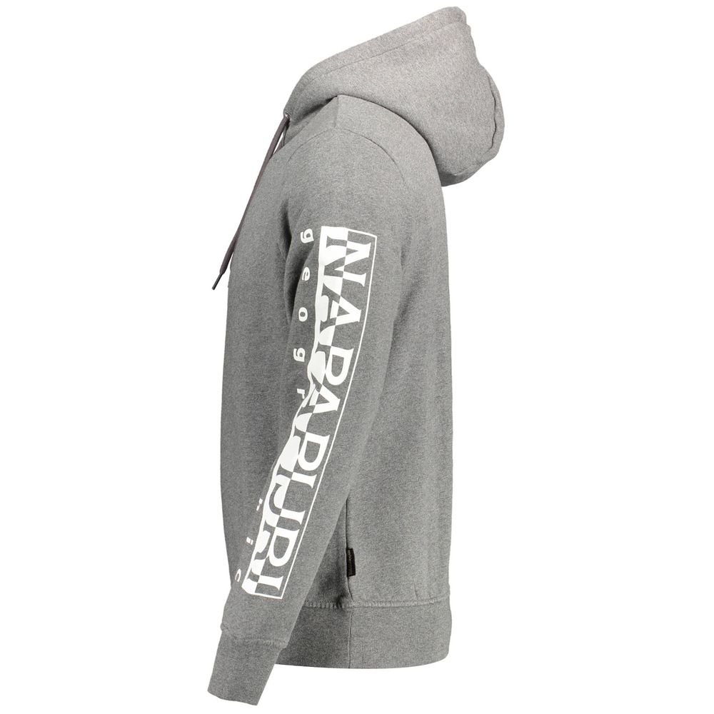 Napapijri Grauer Baumwollpullover