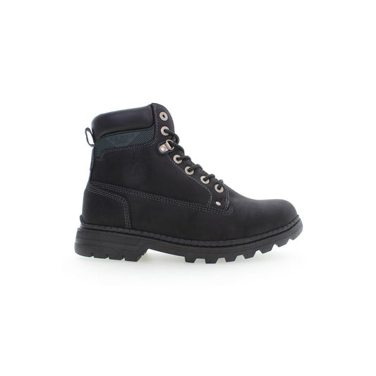 US POLO ASSN. Black Polyester Boot