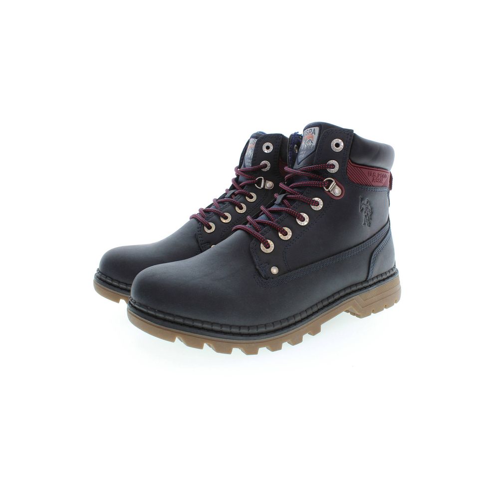 US POLO ASSN. Blue Polyester Boot