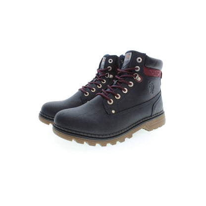 US POLO ASSN. Blue Polyester Boot