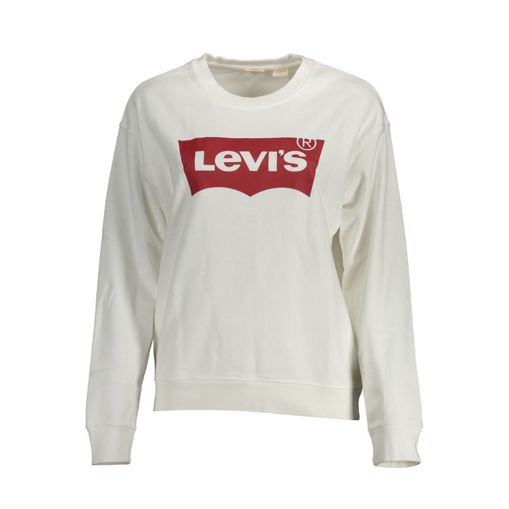 Levi's – Weißer Baumwollpullover