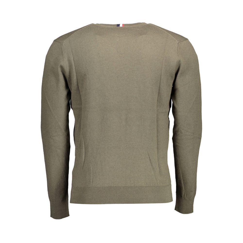 US POLO ASSN. Green Cotton Sweater