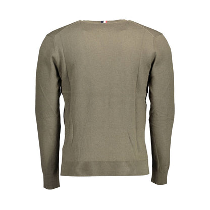 US POLO ASSN. Green Cotton Sweater