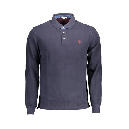 US POLO ASSN. Blue Cotton Polo Shirt