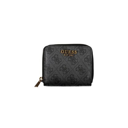 Guess Jeans – Schwarze Polyethylen-Geldbörse