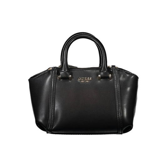 Guess Jeans – Schwarze Polyethylen-Handtasche