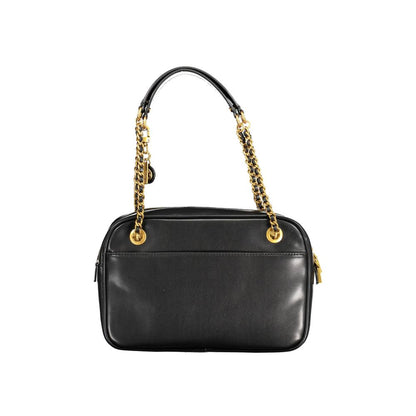 Guess Jeans – Schwarze Polyethylen-Handtasche