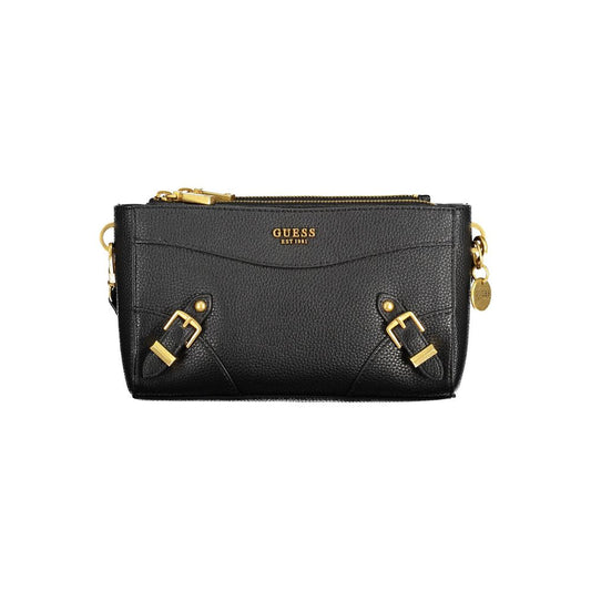 Guess Jeans – Schwarze Polyethylen-Handtasche