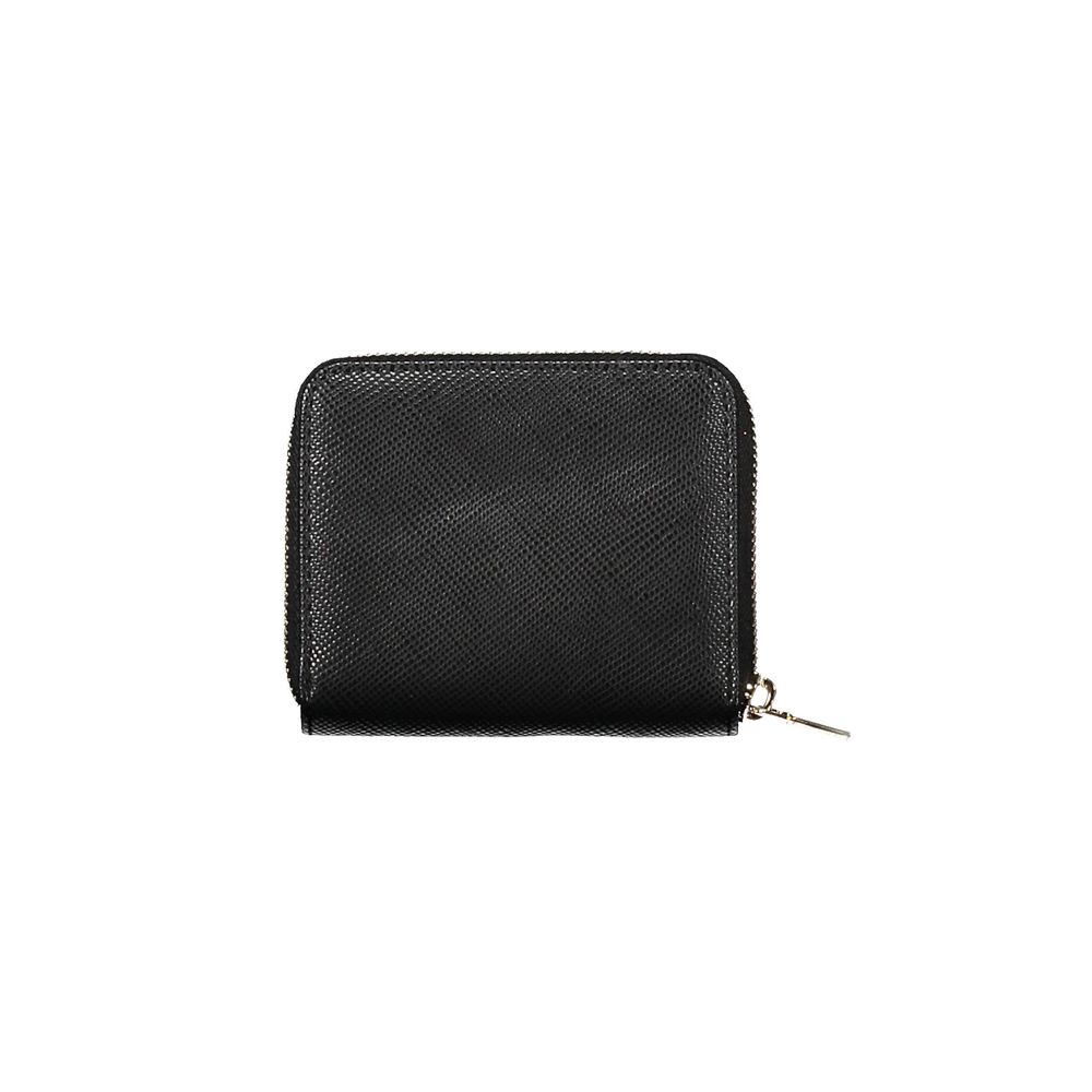 Guess Jeans – Schwarze Polyethylen-Geldbörse