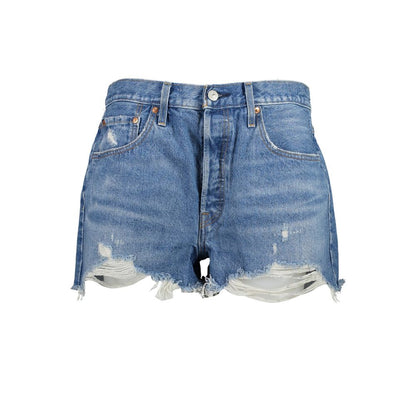 Levi's – Blaue Jeans und Hose aus Baumwolle