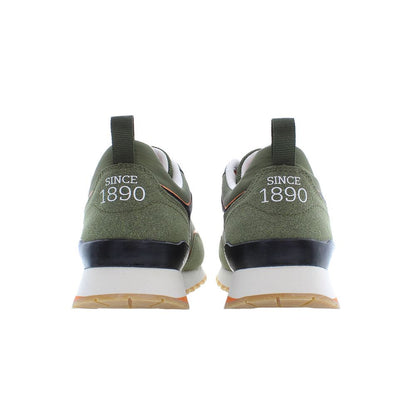 US POLO ASSN. Green Polyester Sneaker