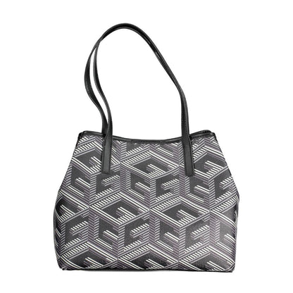Guess Jeans – Schwarze Polyethylen-Handtasche