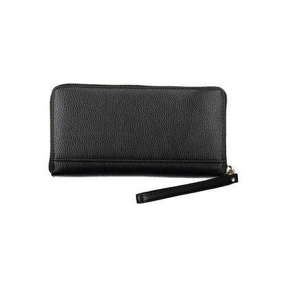 Guess Jeans – Schwarze Polyethylen-Geldbörse