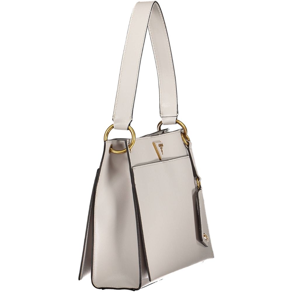 Guess Jeans – Handtasche aus Polyethylen in Grau