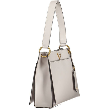 Guess Jeans – Handtasche aus Polyethylen in Grau